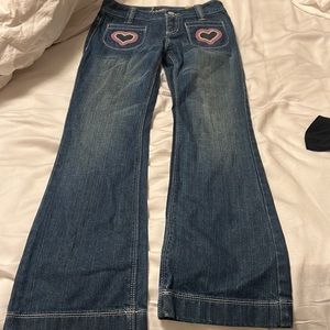 Old Navy 10 regular boot cut girl jean size 10.